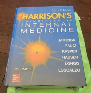 Harrison's Principles of Internal Medicine Twentieth 20th Edition Vol.1 & Vol.2 - Picture 1 of 4