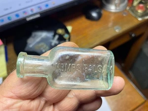 Antike Aqua Kemp’s Balsam Probe Mini Flasche 1880’s - Bild 1 von 5