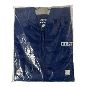 Legends Indianapolis Colts Jacket Men's 3XL Forever Blue Bomber Style NFL Logo - Picture 1 of 4