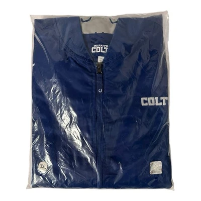 Legends Indianapolis Colts Jacket Men's 3XL Forever Blue Bomber Style NFL Logo - Image 1 of 4