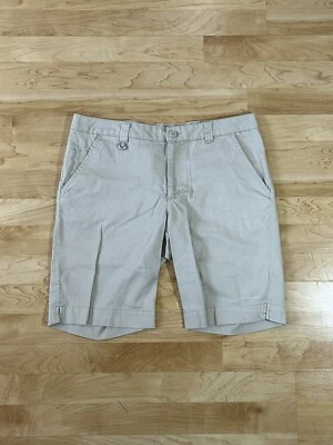 Womens Columbia Shorts Beige Chino Mid Rise Bermuda size 10 - Изображение 1 из 4