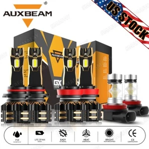 For Jeep Compass 2016-2023 Canbus LED Headlight High Low Beam + Fog Light 6000K - Picture 1 of 17