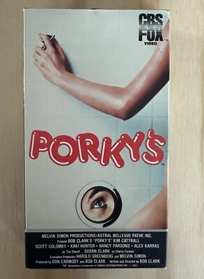 Porky’s VHS - Kim Cattrall + Scott Colomby + Kaki Hunter + Nancy Parsons CBS FOX - Image 1 of 4