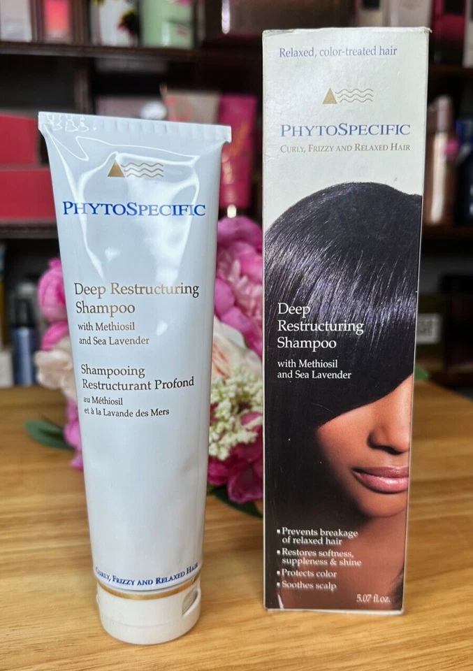 PhytoSpecific Deep Restructuring Shampoo, Curly, Frizzy Relaxed Hair 5.07 Oz NIB - Image 1 of 1