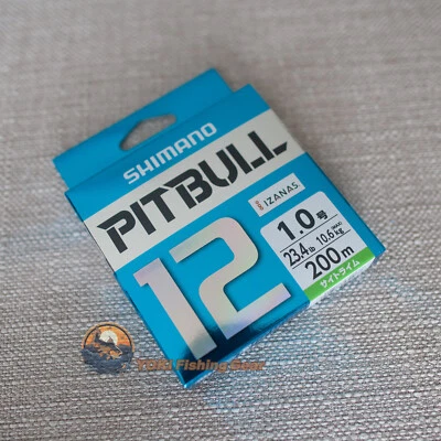 SHIMANO PITBULL 12 Línea Trenzada PE#1.0-200m Verde Lima-Mira el Video de Nuestro Producto Foto 1 de 3