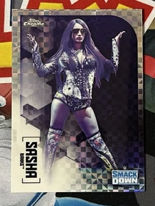 2020 Topps Chrome WWE Sasha Banks Xfractor #57 Mercedes Moné - Picture 1 of 2