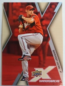2009 Upper Deck 'X' Baseball #3 Brandon Webb - Picture 1 of 3