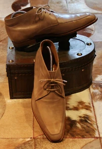 John Lobb "Uppingham" Museum beige Chukka Stiefel - 8E - Bild 1 von 9