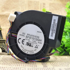 For DELTA BFB1012GH 12V 1.35A 9.7CM 9733 Turbo Centrifugal Blower Fan 4pin PWM - Picture 1 of 5
