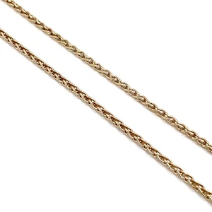 22" Gold Rope Chain 14K Yellow Gold 17.8g (EPJ024757) - Picture 1 of 6
