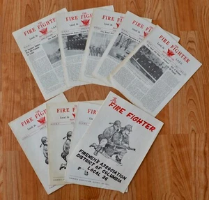 ANTINCENDIO VINTAGE DC, LOCALE 36 I.A.F.F, 1957 Volume VII NEWSLETTER 10 Numeri - Foto 1 di 13