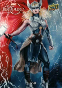 2021 Upper Deck Marvel Unbound Week #48 Lady Thor EN MANO/999 Fred Ian Art - Imagen 1 de 1