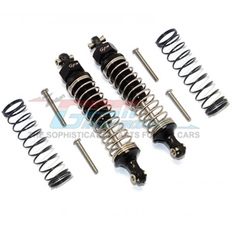 GPM TRX 4090 Bk Black Aluminium Shock Absorber With Spring Set for 82056 OB
