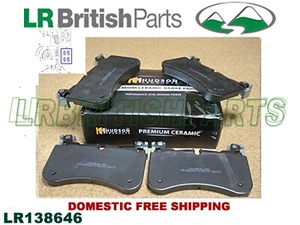 LAND ROVER FRONT BRAKE PADS DISCOVERY DEFENDER RANGE ROVER SPORT 18-21 LR138646 - Picture 1 of 4