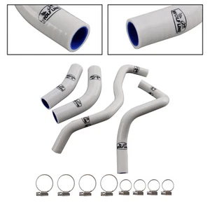 Silikon-Kühlmittelschlauch-Kit für Yamaha Tenere 700 2019-2024 White - Picture 1 of 14