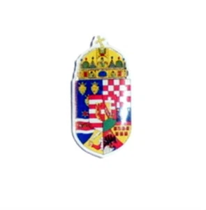 Alfiler de guerra Real Hungría Húngaro Imperio Vitez reunión reino cresta sello heráldico - Imagen 1 de 3