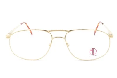 New Authentic Alain Delon 3496 NO.2H Vintage Double Bridges Aviator Eyeglasss - Изображение 1 из 4