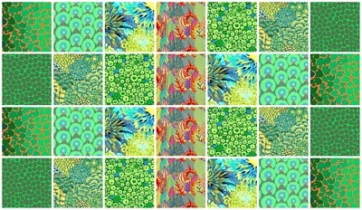 28 x KAFFE FASSETT COLLECTIVE- 5" inch charm squares ~ Quilting Cotton Fabric - image 1 of 2