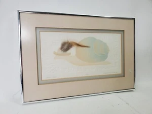 Marianne Weiland Snail Signed Print Limited Edition 41/250 - Picture 1 of 6