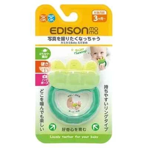 Edison Mama Teething Kamikami Soy Bean From 3 Months From Japan - Picture 1 of 2
