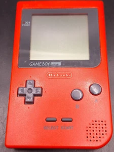 Consola portátil GBP Nintendo Game Boy Pocket roja excelente estado - Imagen 1 de 7