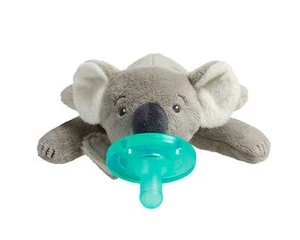 Soothie Snuggle Pacifier Holder with Detachable Pacifier Koala 0m+ SCF347/06 - Picture 1 of 10