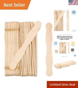 Premium Birch Wood Sticks 300-Pack - Ideal for Craft Lovers and Event Organizers - Picture 1 of 11