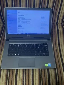 Dell Inspiron 5458 - 14" Laptop - i7-5500@ 2.40GHz - 8GB - 128GB HDD/920M-Win 10 - Picture 1 of 17