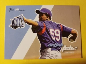 NEFTALI FELIZ - RC ROOKIE #22 TEXAS RANGERS - 2008 JUST MINORS MLB BASEBALL - Foto 1 di 3