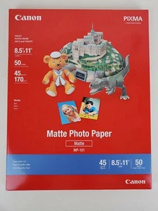 Canon Photo Paper Plus Matte 8-1/2 x 11 50 Sheets/Pack 7981A004 - Picture 1 of 2