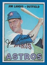 1967 Topps Jim Landis Semi-High Card #483 Sharp NM+