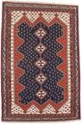 Tapis oriental pictural pictural boho décor 4 x 7 kilim à tisser plat tapis oriental