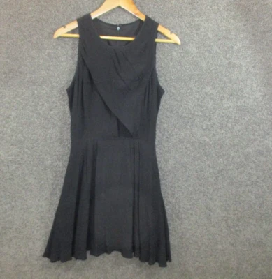 Cue Sheath Dress 8 Sleeveless Flared Rear Zip Australian Made Lined - image 1 of 4