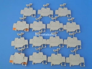 Wago 280-519 Terminal Block, 2-level, 4 contact +1 parallel clip, AWG 28-14 - Picture 1 of 3