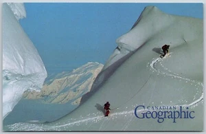 Postcard Yukon Canadian Geographic Anniversary Series Mt Logan 1992 - Picture 1 of 2