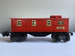 Lionel Lines Train Tinplate Litho 2682 Bunk House Work Caboose Model Railroad RR - Picture 1 of 12