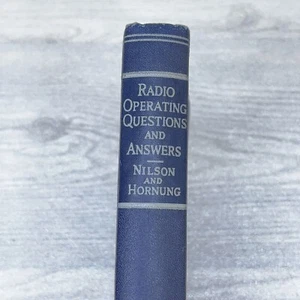 Radio Operating Questions Answers by Nilson Hornung, 7th edition 1940 - Picture 1 of 11