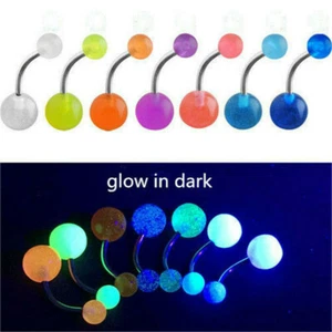 10X Zunge Bars Chirurgenstahl Barbell Ringe Mixed Ball Bar Piercing Schmuck DE - Bild 1 von 10