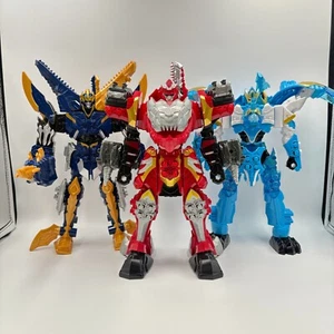 Bandai Power Rangers Ryusoulger DX Kishiryu-Oh & Yokuryu-Oh & Kishiryuneptune - Picture 1 of 4