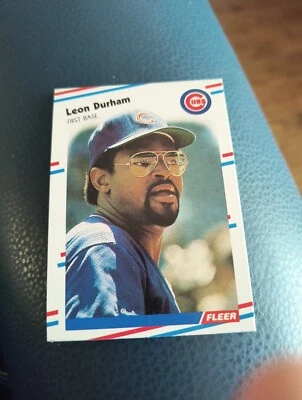 LEON DURHAM 1988 FLEER #420 FREE SHIPPING - Image 1 of 2