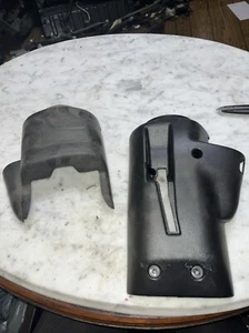 1990-1994 Eagle Talon steering column trim pair gray plastic trim U2 - Picture 1 of 11