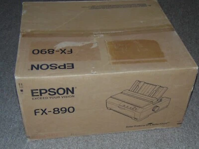 New Epson FX-890 Dot Matrix Printer C11C524001 - Image 1 of 3