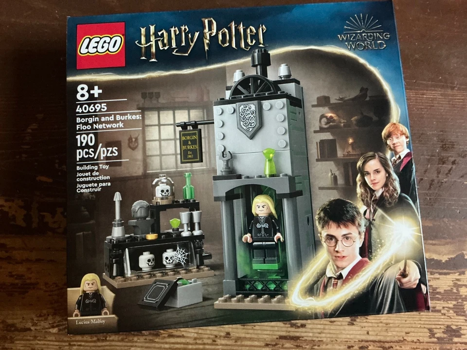 Brand New Lego Harry Potter Borgin and Burkes: Floo Network (40695) - Image 1 of 1