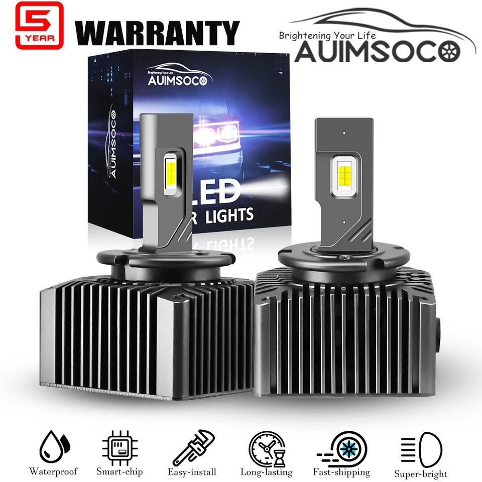 Faro LED D5S D5R D5C Xenón Blanco HID Reemplazo Para Audi A5 Quattro 2018-2024 Foto 1 de 4