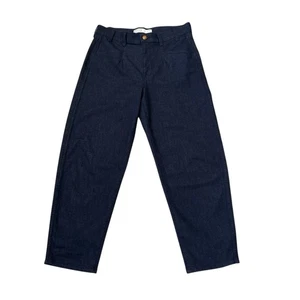 Jeans AYR The Beat vita alta gamba barrell blu lavaggio scuro denim made USA taglia 31 - Foto 1 di 9