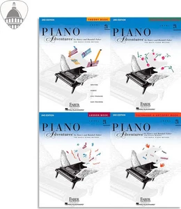 Faber Piano Adventures Level 2A Bundle- Lesson, Performance, Technique and Ar... - Picture 1 of 1