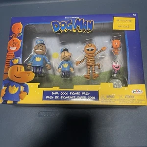 DOGMAN Figuren DreamWorks 5 Figuren im Paket BRANDNEU im Karton - Bild 1 von 6