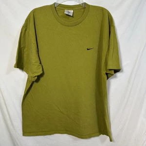 Camiseta Nike XL De Colección Hecha en EE. UU. Negra Bordada Swoosh Ropa Deportiva Americana - Imagen 1 de 8