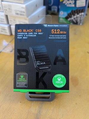 WD_Black 512GB C50 Storage Expansion Card, Officially Licensed for Xbox - Image 1 of 2