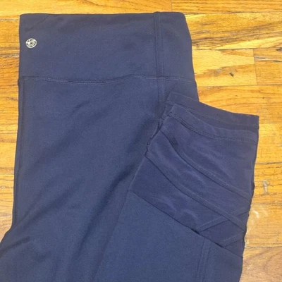 Новые леггинсы с высокой талией Lilly Pulitzer Weekender True Navy размер XXL 26 дюймов по внутреннему шву без ценников - Изображение 1 из 4